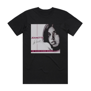 Jeanette De Cerca Album Cover T-Shirt Black