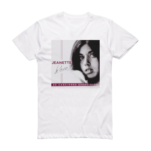 Jeanette De Cerca Album Cover T-Shirt White