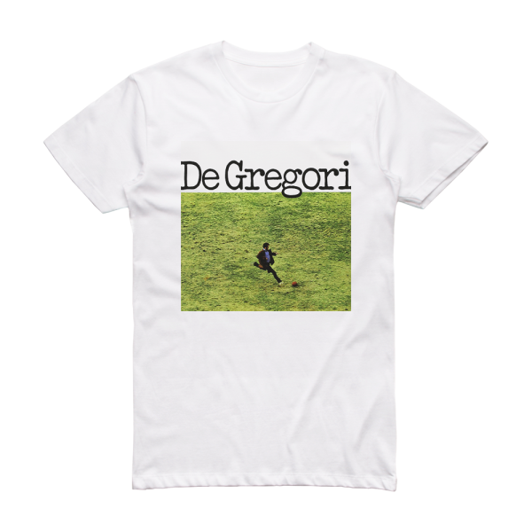 Francesco De Gregori De Gregori Album Cover T-Shirt White