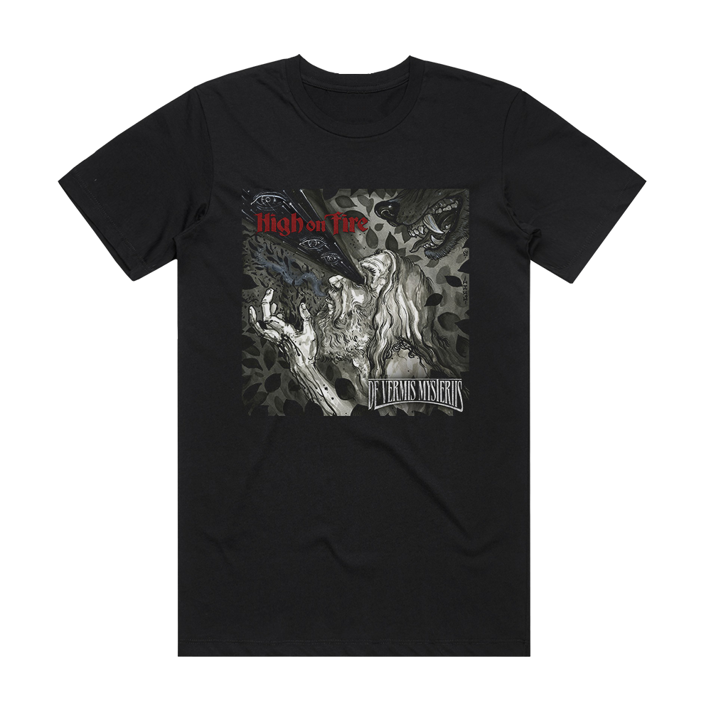 High on Fire De Vermis Mysteriis 1 Album Cover T-Shirt Black – ALBUM ...
