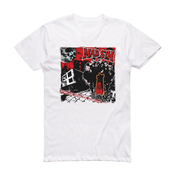 Mad Sin Dead Moons Calling Album Cover T-Shirt White