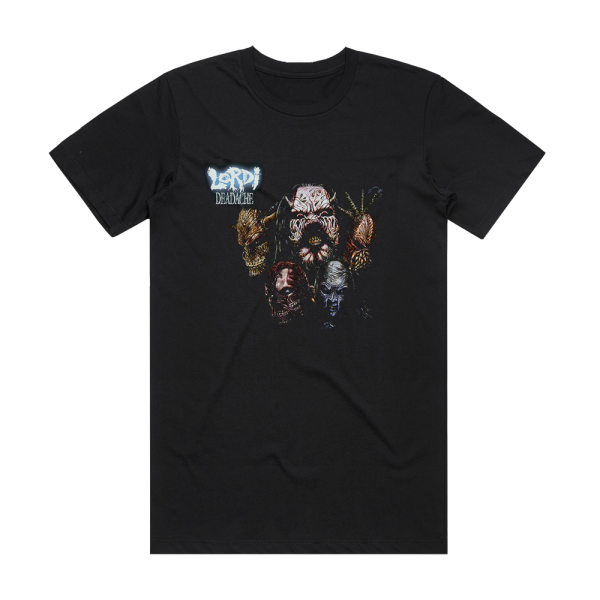 Lordi Deadache 1 Album Cover T-Shirt Black