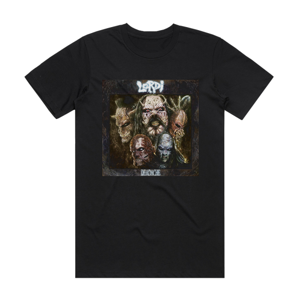 Lordi Deadache 2 Album Cover T-Shirt Black