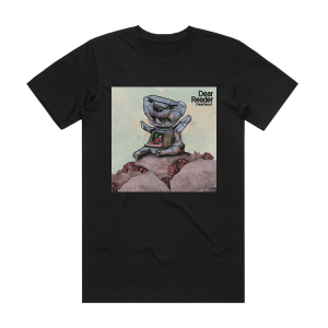 Dear Reader Dearheart Album Cover T-Shirt Black