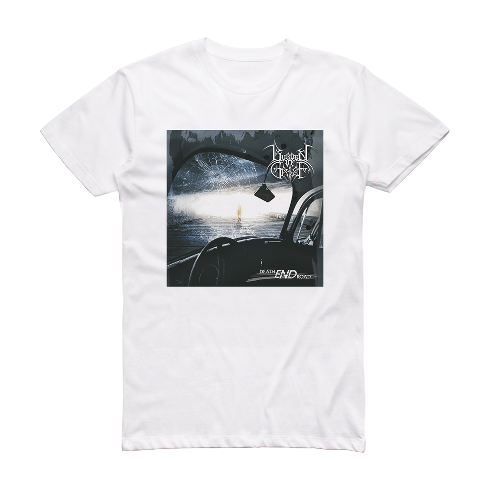 Burden of Grief Death End Road Album Cover T-Shirt White