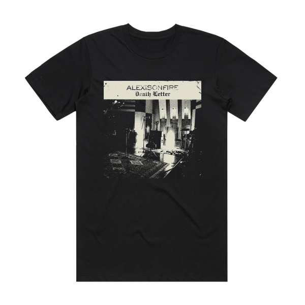 Alexisonfire Death Letter Album Cover T-Shirt Black