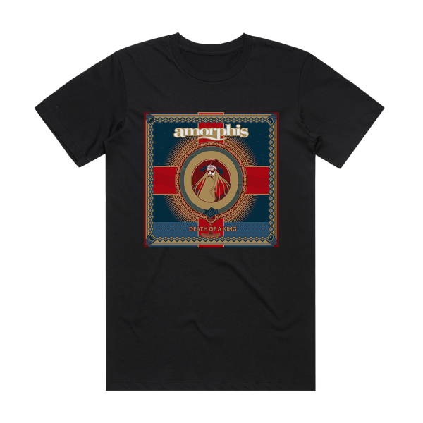 Amorphis Death Of A King Album Cover T-Shirt Black