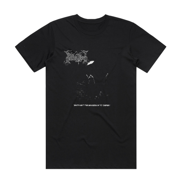 Dodsferd Death Set The Beginning Of My Journey Album Cover T-Shirt Black