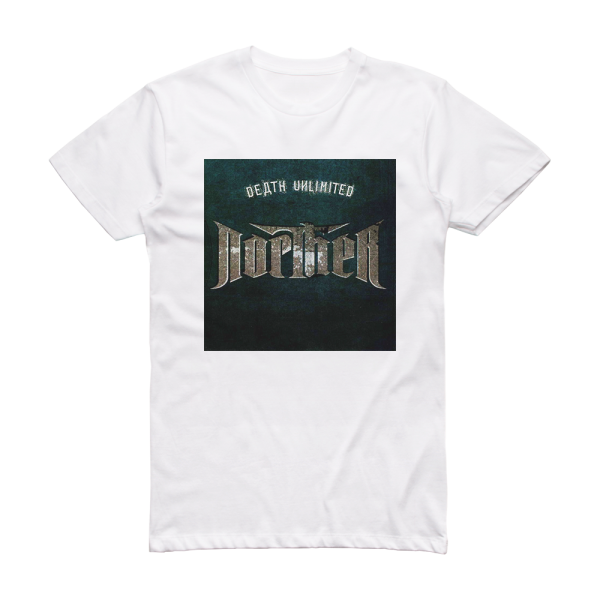 Norther Death Unlimited Album Cover T-Shirt White