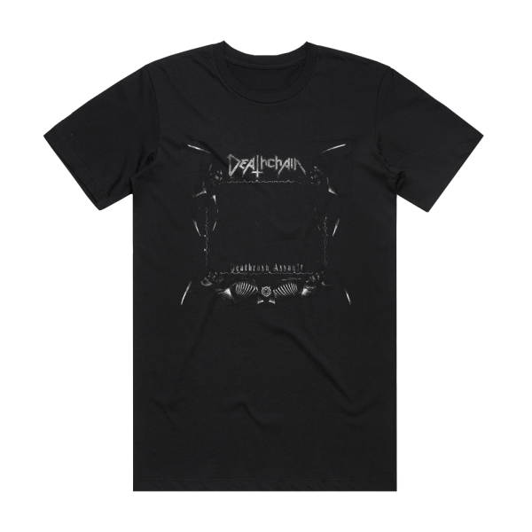 Deathchain Deathrash Assault Album Cover T-Shirt Black