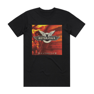 Motorjesus Deathrider Album Cover T-Shirt Black