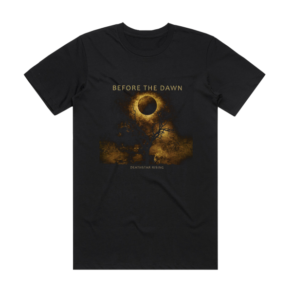 Before the Dawn Deathstar Rising Album Cover T-Shirt Black