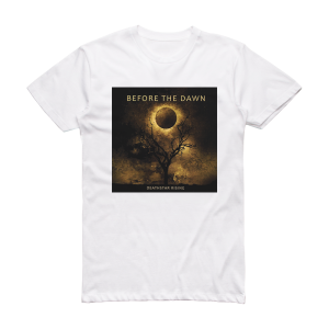 Before the Dawn Deathstar Rising Album Cover T-Shirt White