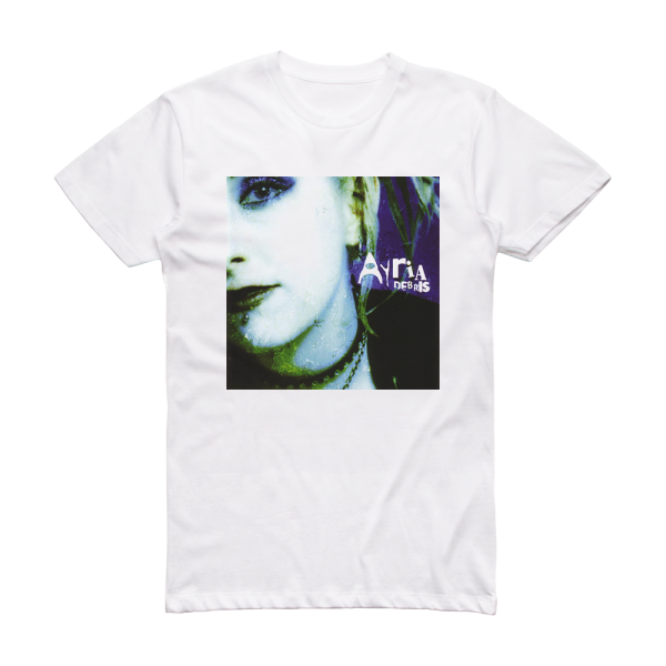 Ayria Debris 1 Album Cover T-Shirt White