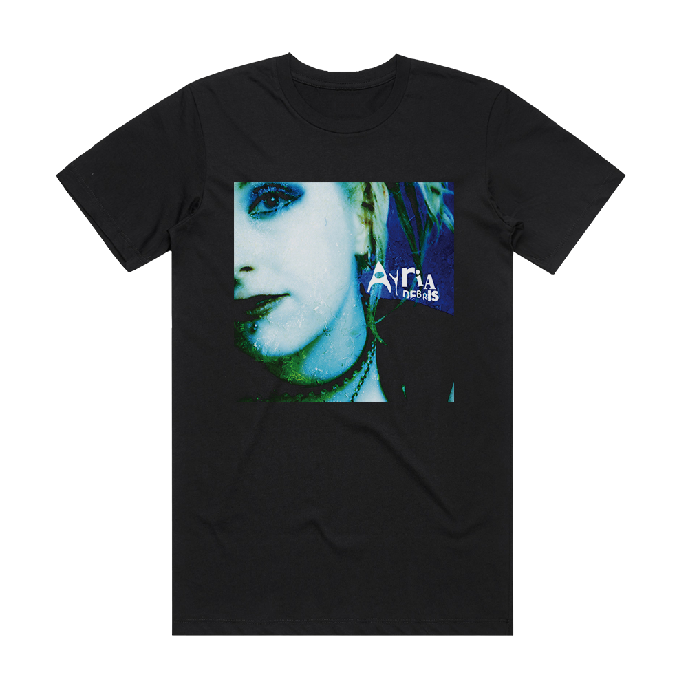 Ayria Debris 2 Album Cover T-Shirt Black