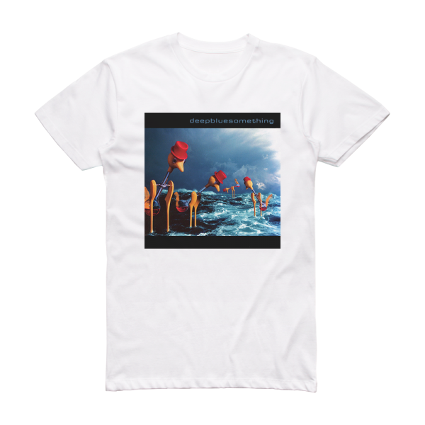 Deep Blue Something Deep Blue Something Album Cover T-Shirt White