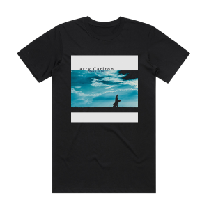 Larry Carlton Deep Into It Album Cover T-Shirt Black