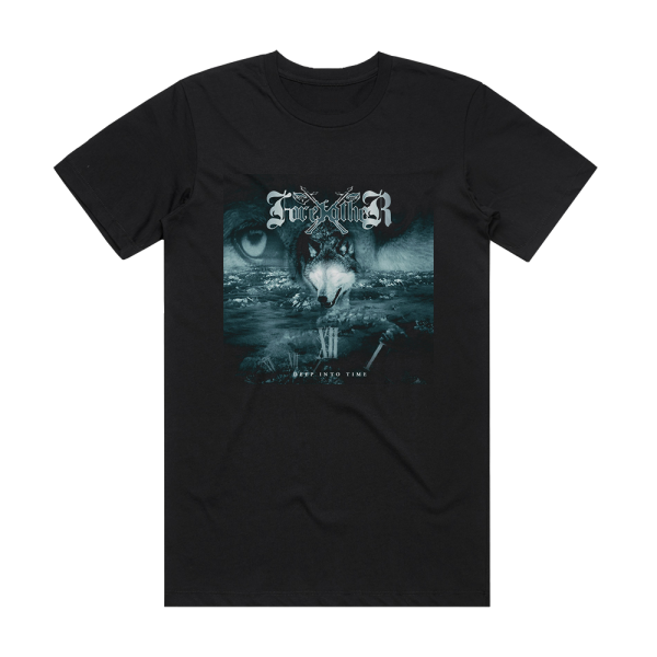 Forefather Deep Into Time Album Cover T-Shirt Black