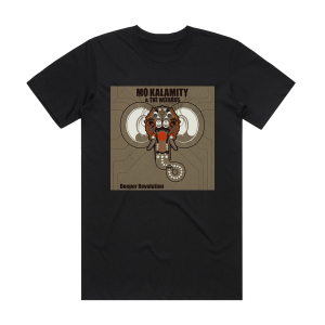 MoKalamity Deeper Revolution Album Cover T-Shirt Black
