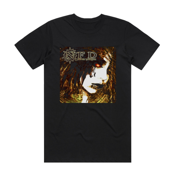 NFD Deeper Visions Album Cover T-Shirt Black