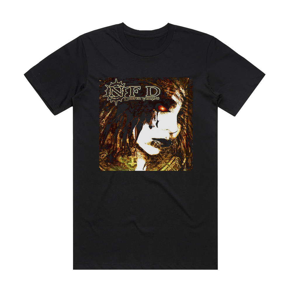 NFD Deeper Visions Album Cover T-Shirt Black – ALBUM COVER T-SHIRTS