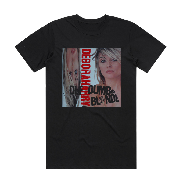 Deborah Harry Def Dumb Blonde Album Cover T-Shirt Black