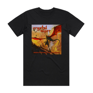 Crystal Viper Defenders Of The Magic Circle Live In Germany Album Cover T-Shirt Black