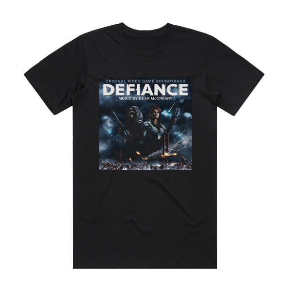 Bear McCreary Defiance 2 Album Cover T-Shirt Black