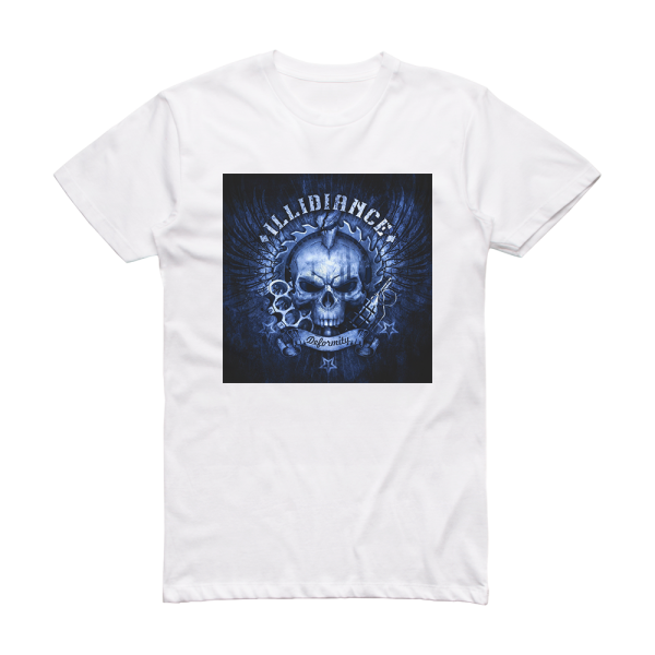 Illidiance Deformity Album Cover T-Shirt White