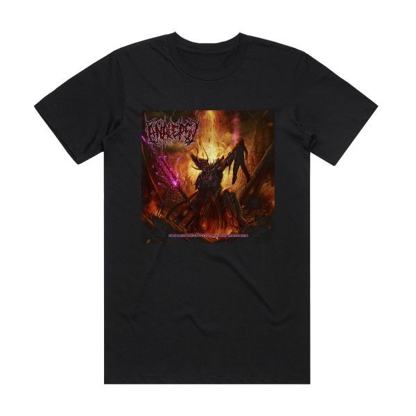 Analepsy Dehumanization By Supremacy Album Cover T-Shirt Black