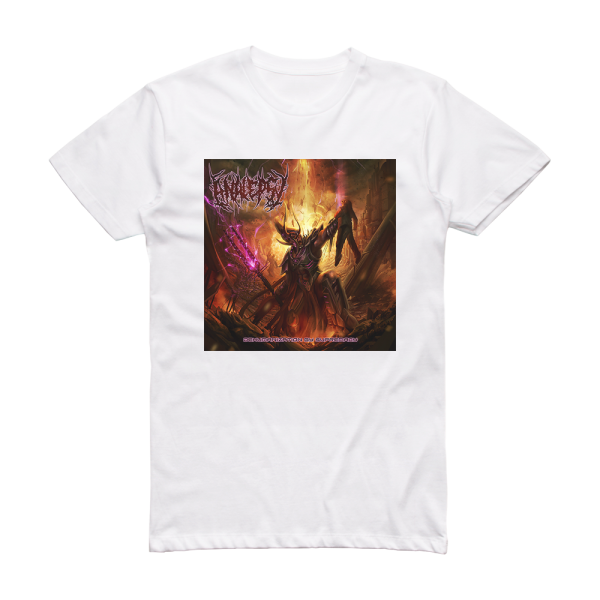 Analepsy Dehumanization By Supremacy Album Cover T-Shirt White