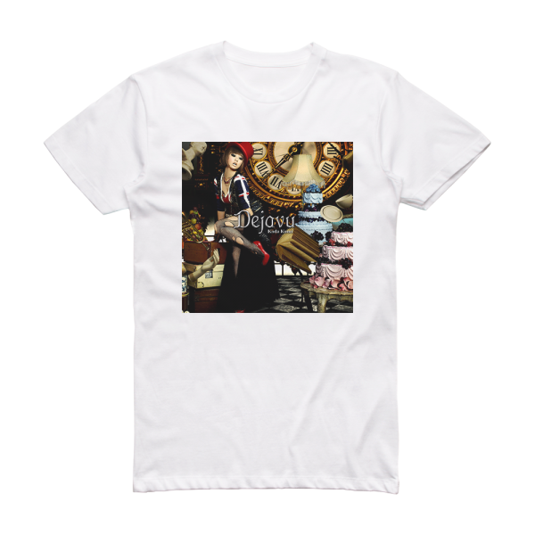 Kumi Koda Dejavu 1 Album Cover T-Shirt White