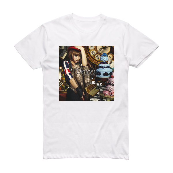 Kumi Koda Dejavu 2 Album Cover T-Shirt White