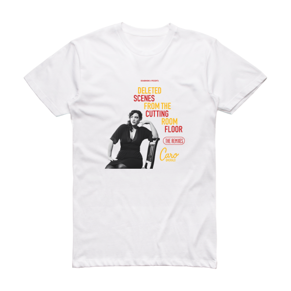 Caro Emerald Deleted Scenes From The Cutting Room Floor The Remixes Album Cover T-Shirt White