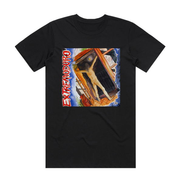 Extremoduro Deltoya Album Cover T-Shirt Black