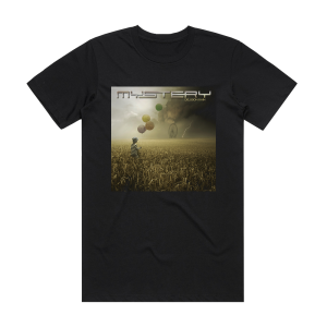 Mystery Delusion Rain Album Cover T-Shirt Black
