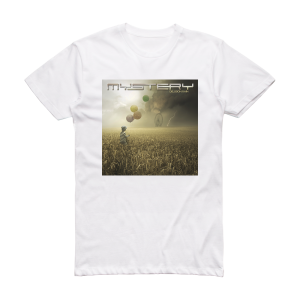 Mystery Delusion Rain Album Cover T-Shirt White