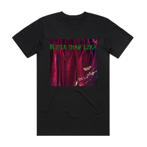Better Than Ezra Deluxe Album Cover T-Shirt Black