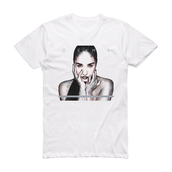 Demi Lovato Demi 2 Album Cover T-Shirt White