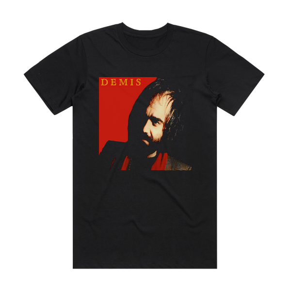 Demis Roussos Demis Album Cover T-Shirt Black