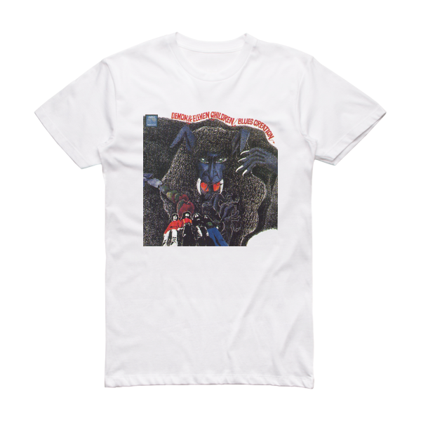 Blues Creation Demon Eleven Children 1 Album Cover T-Shirt White