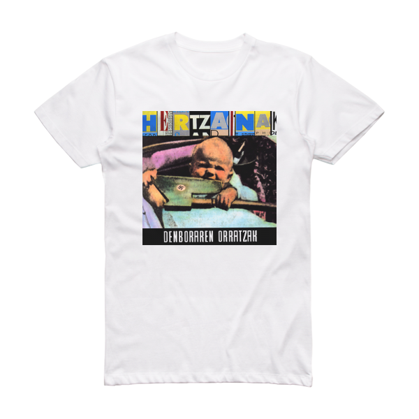 Hertzainak Denboraren Orratzak Album Cover T-Shirt White