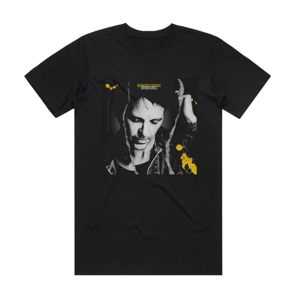 Bernard Fanning Departures Album Cover T-Shirt Black