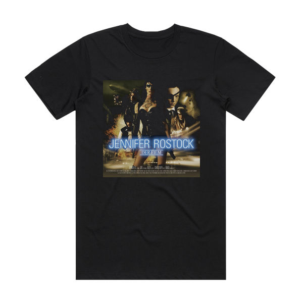 Jennifer Rostock Der Film Album Cover T-Shirt Black