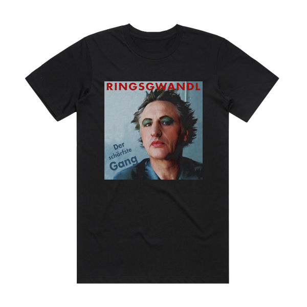 Georg Ringsgwandl Der Schrfste Gang Album Cover T-Shirt Black