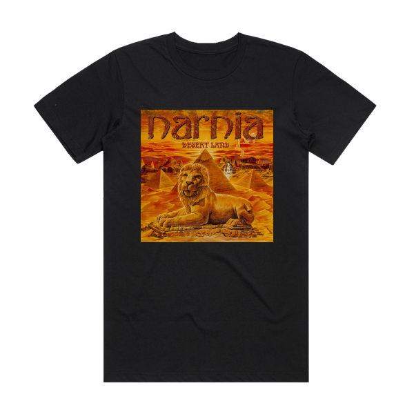 Narnia Desert Land Album Cover T-Shirt Black