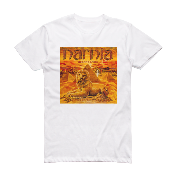 Narnia Desert Land Album Cover T-Shirt White