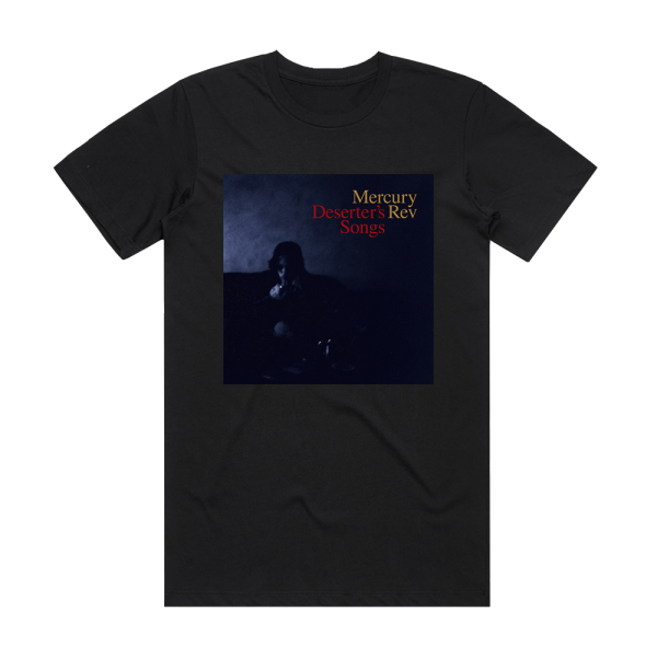 Mercury Rev Deserters Songs Album Cover T-Shirt Black