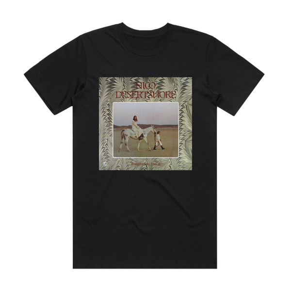 Nico Desertshore Album Cover T-Shirt Black