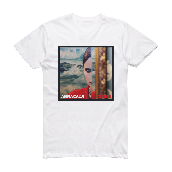 Anna Calvi Desire Album Cover T-Shirt White